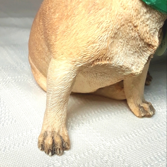 COPY - Vintage Country Artists Best in Show Fawn Pug Dog Sculpture Collectible … - Picture 6 of 16